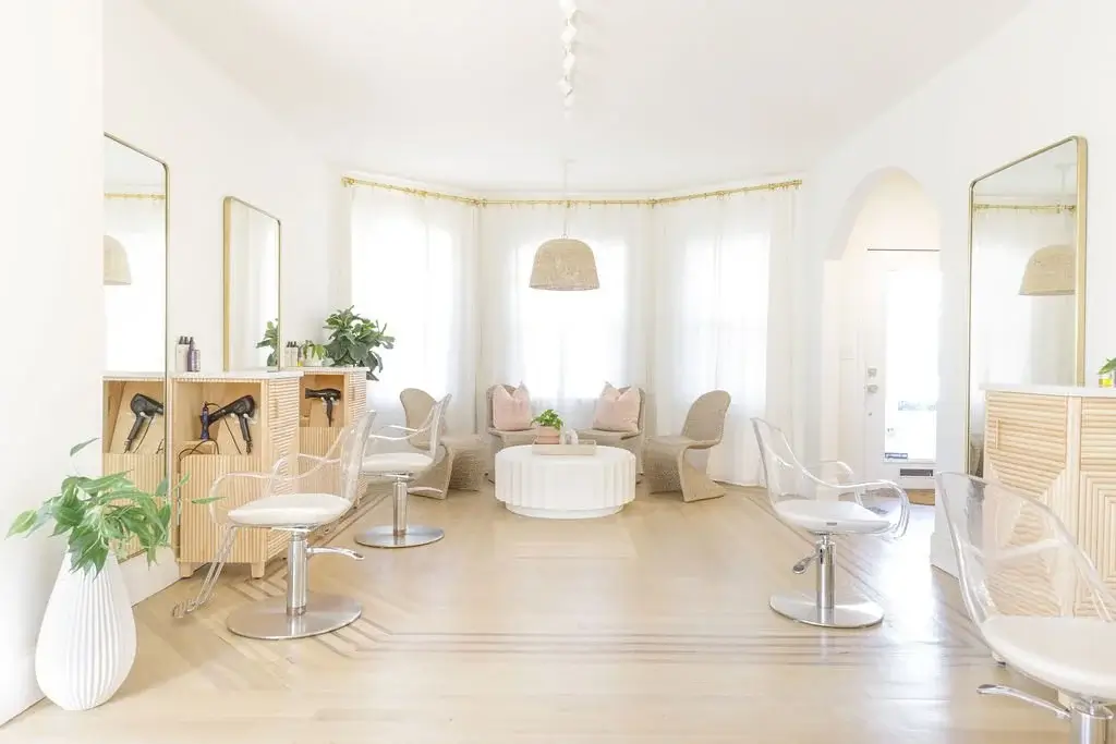 Inside Inde Salon in Quincy